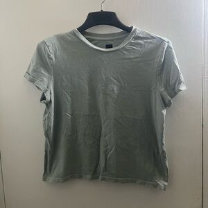 Classic Green Crop Top